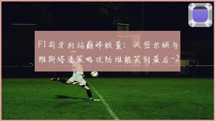 F1匈牙利站巅峰较量：汉密尔顿与维斯塔潘策略攻防谁能笑到最后